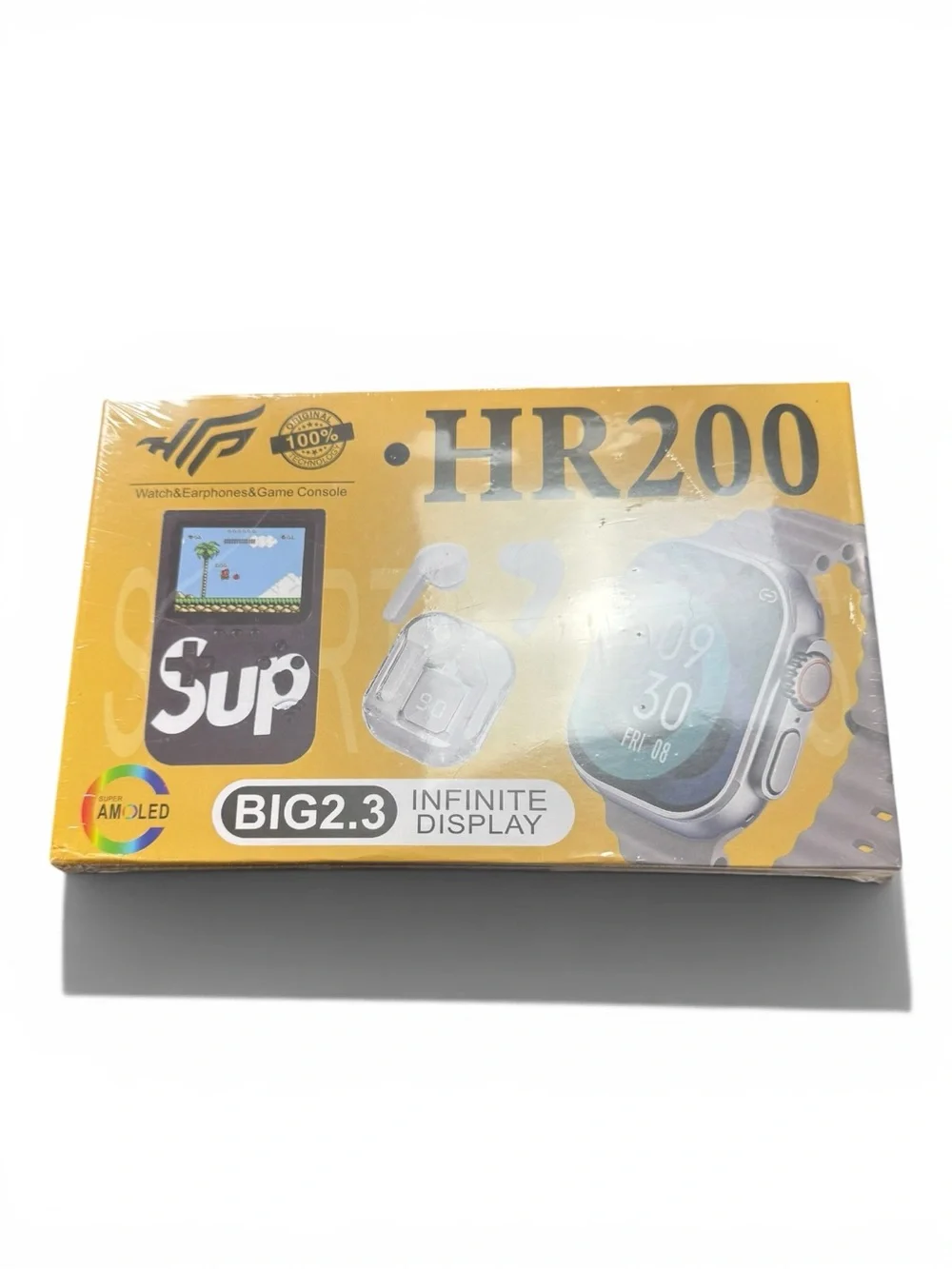 HR200 Sup Retro Game, Watch & Earphones Set
